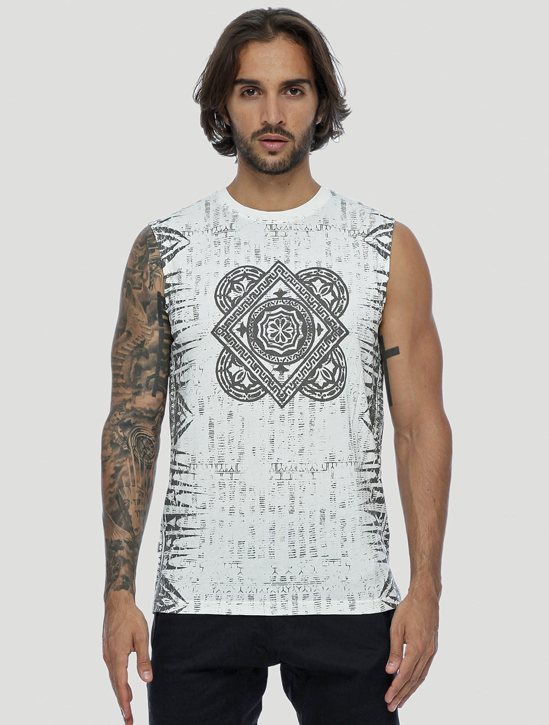 Jaya Sleeveless Tee - Psylo Fashion