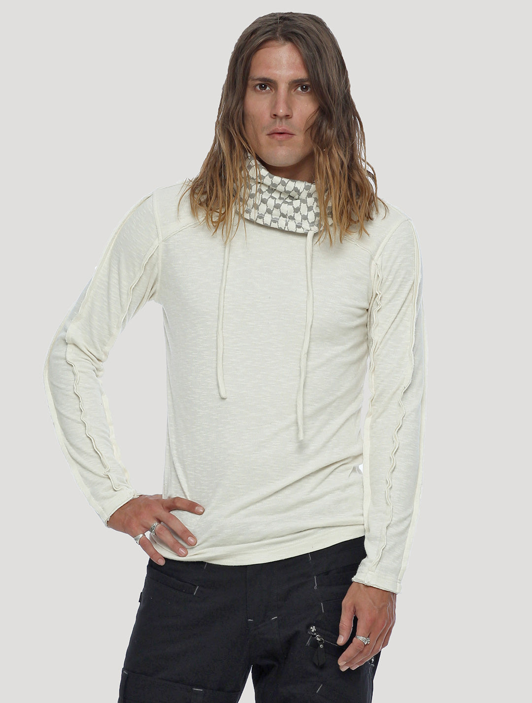 Kafiya Hooded Jumper - Psylo Fashion