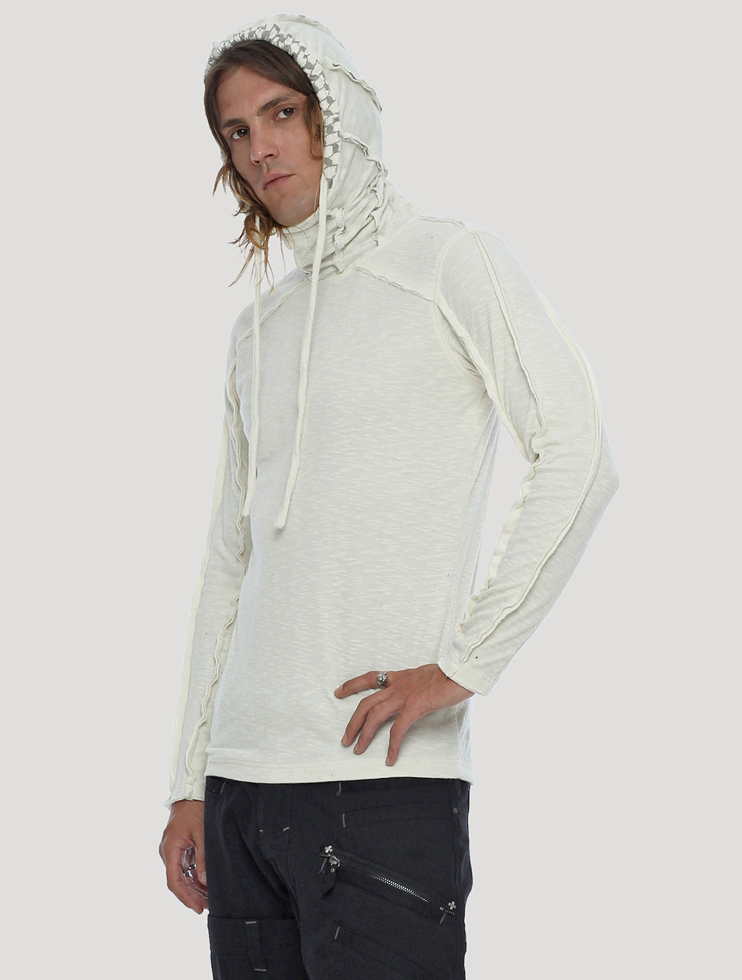 Kafiya Hooded Jumper - Psylo Fashion