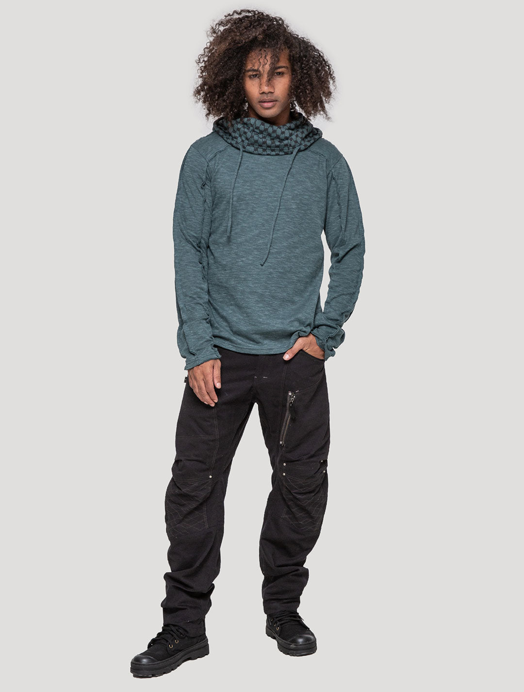 Kafiya Hooded Jumper - Psylo Fashion