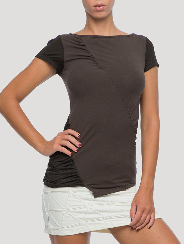 Kirtan Short Sleeves Top - Psylo Fashion