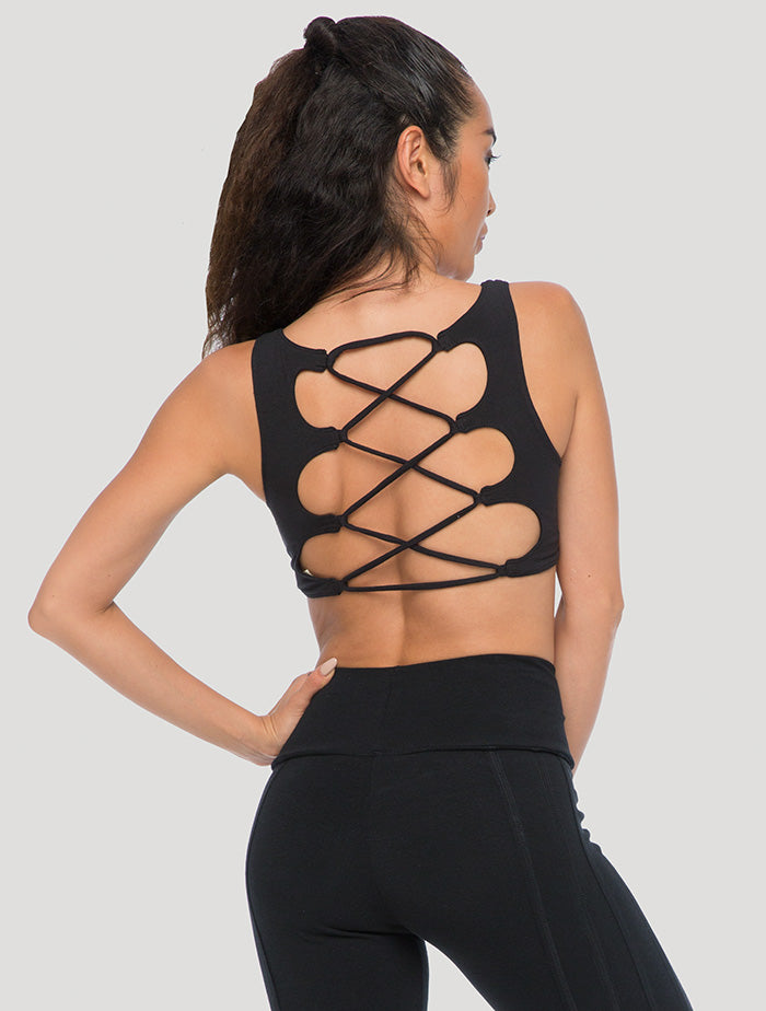 Laced Bra Top - Psylo Fashion