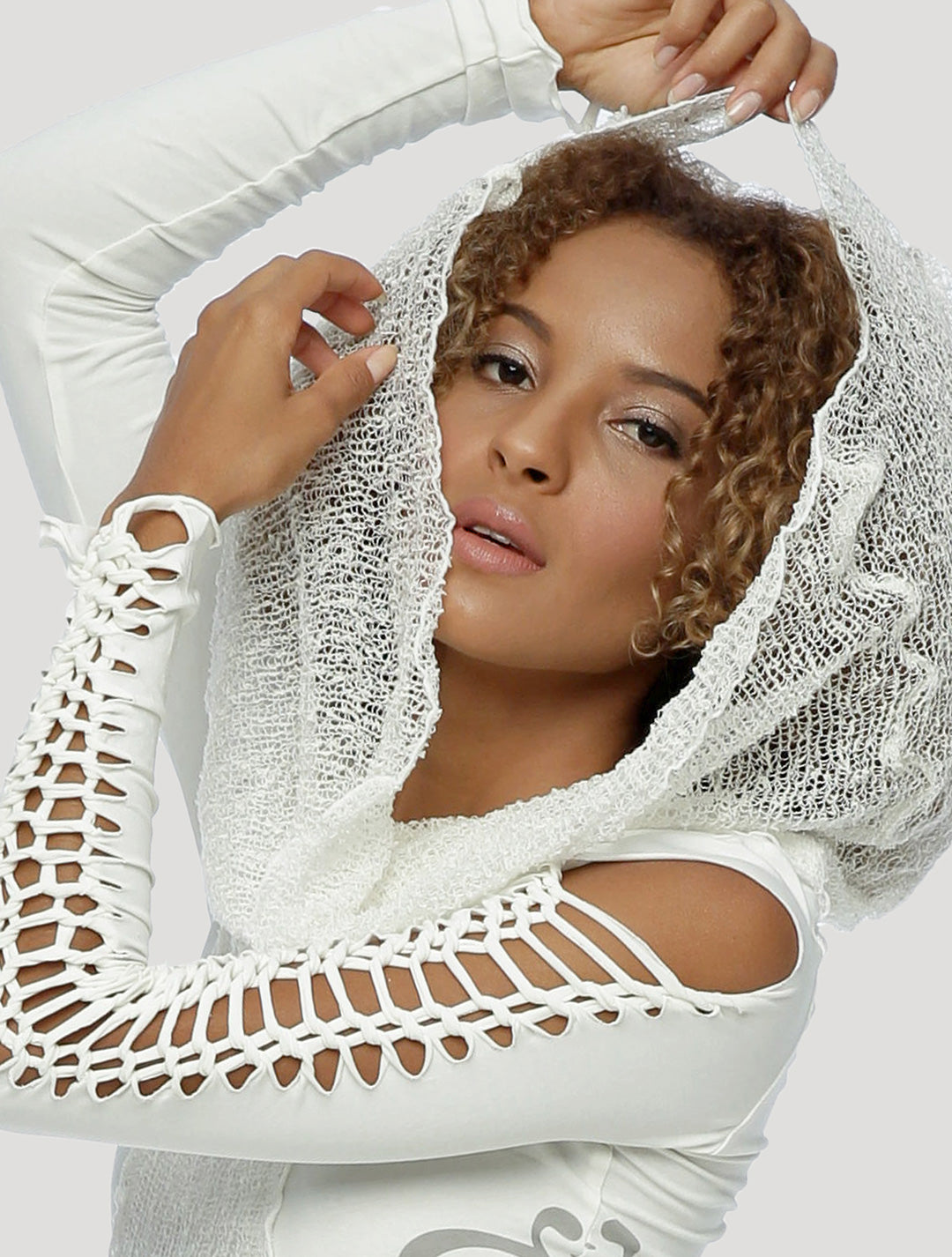 Long Neck Top Long Sleeves - Psylo Fashion