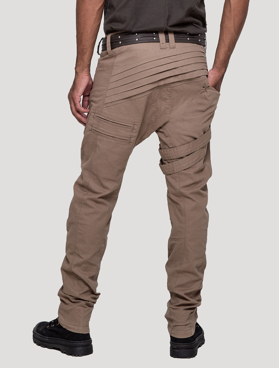 Cement Lipat Pants - Psylo Fashion