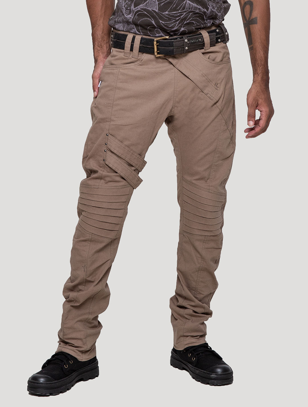 Cement Lipat Pants - Psylo Fashion