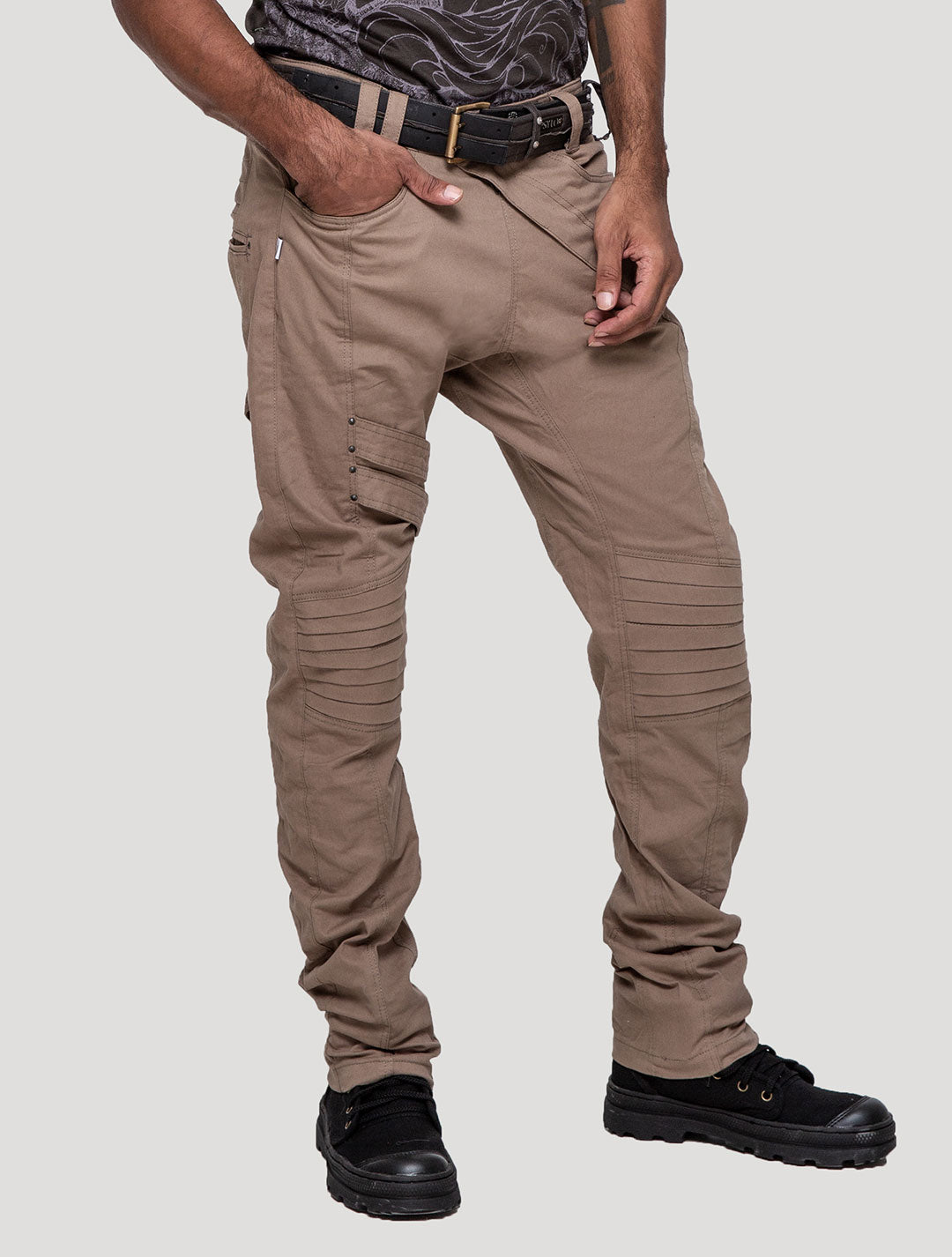 Cement Lipat Pants - Psylo Fashion