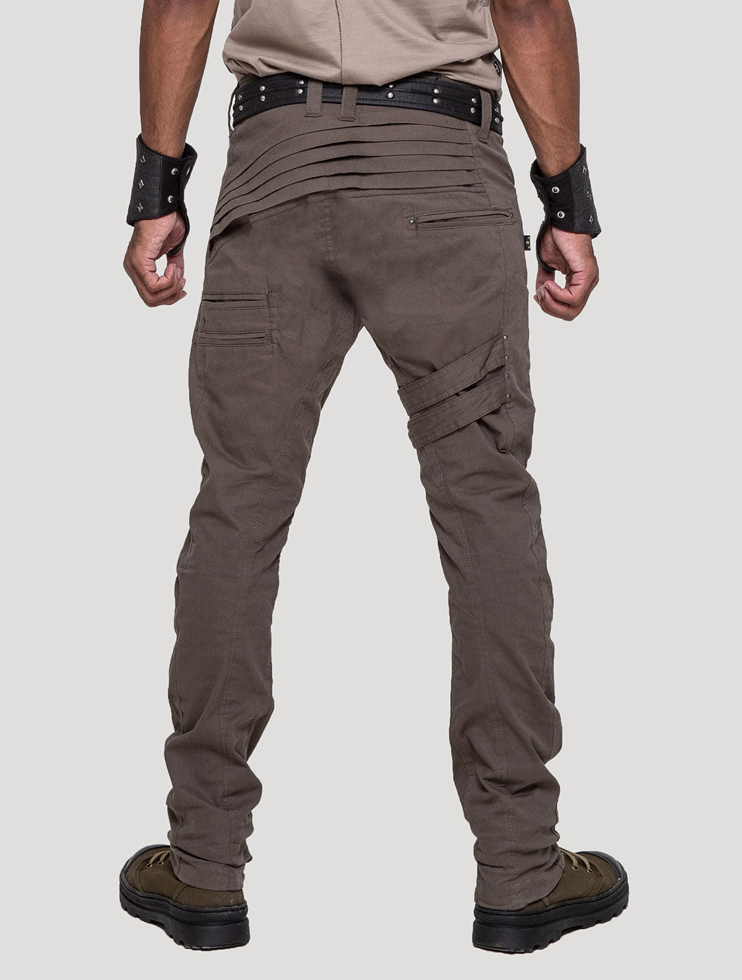 Olive green Lipat Pants - Psylo Fashion