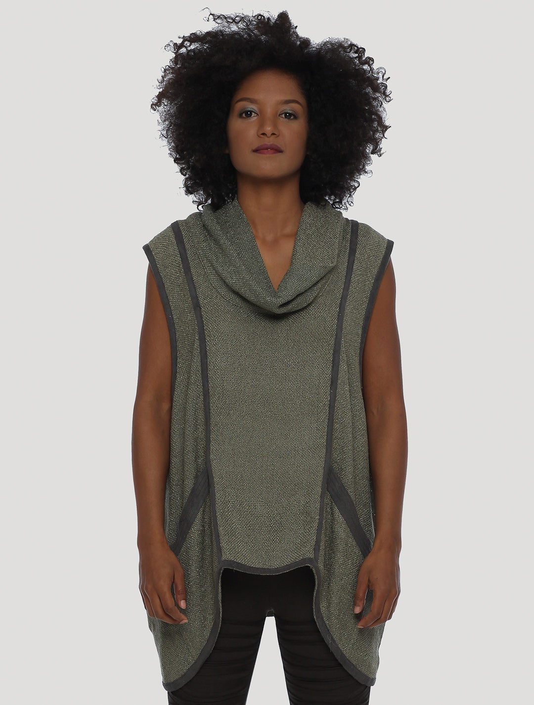 Mini Cleo Sleeveless Short Vest by Alekai - Psylo Fashion