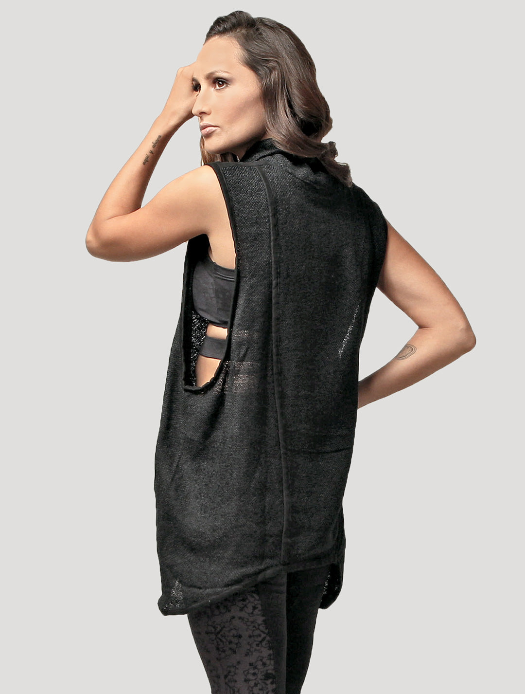 Mini Cleo Sleeveless Short Vest by Alekai - Psylo Fashion