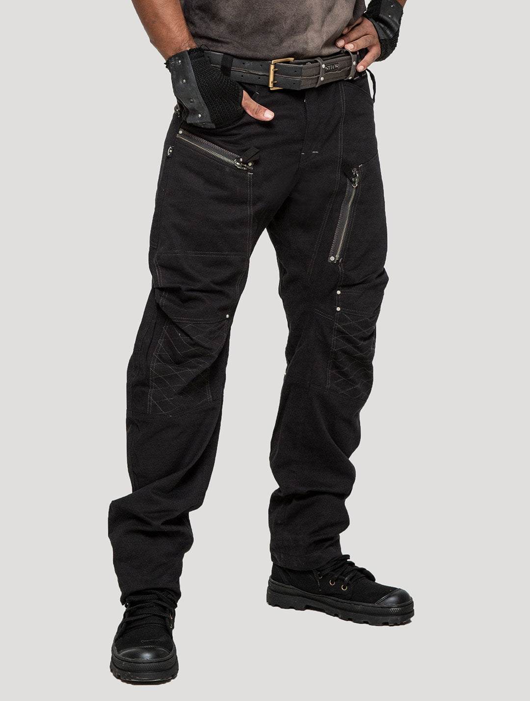 Black Magnus Pants - Psylo Fashion