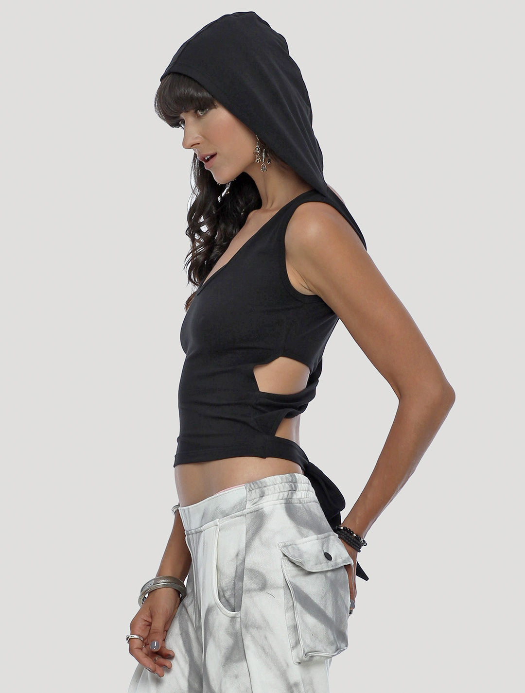 Myanmar Hooded Singlet - Psylo Fashion