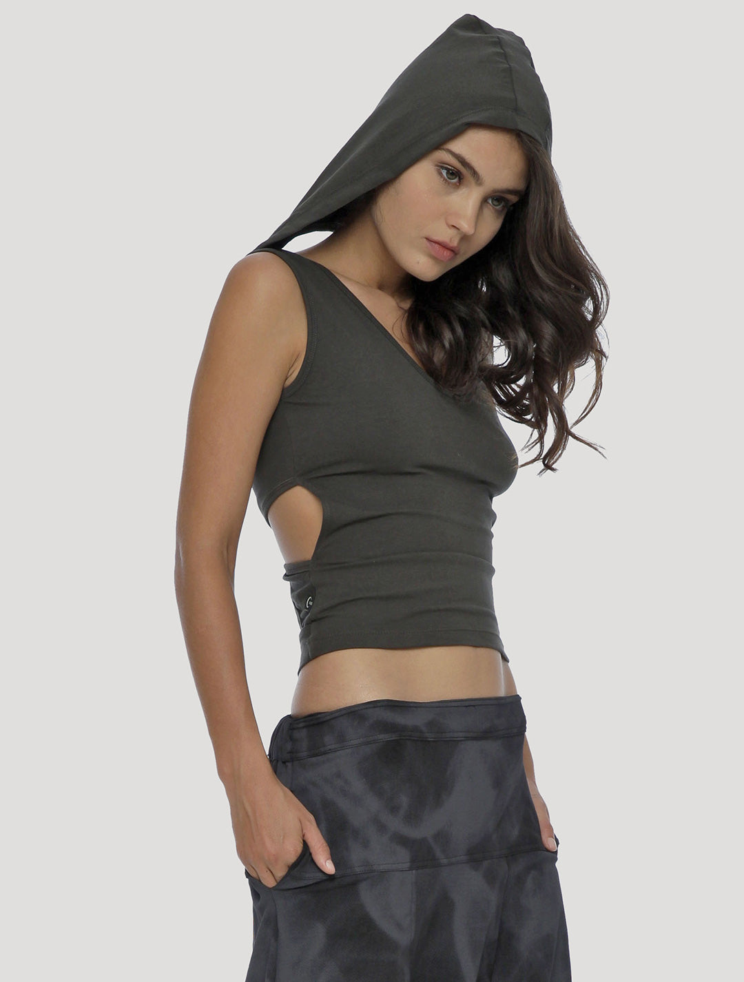 Myanmar Hooded Singlet - Psylo Fashion