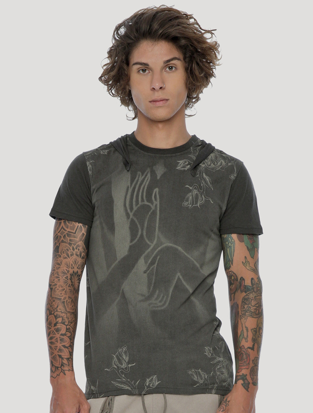 Mudra Hoodie Tee - Psylo Fashion