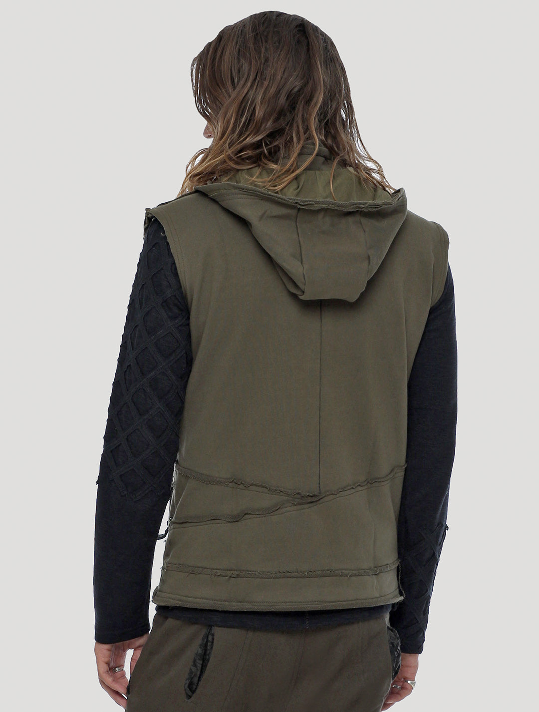 Moli Hoodie Vest - Psylo Fashion