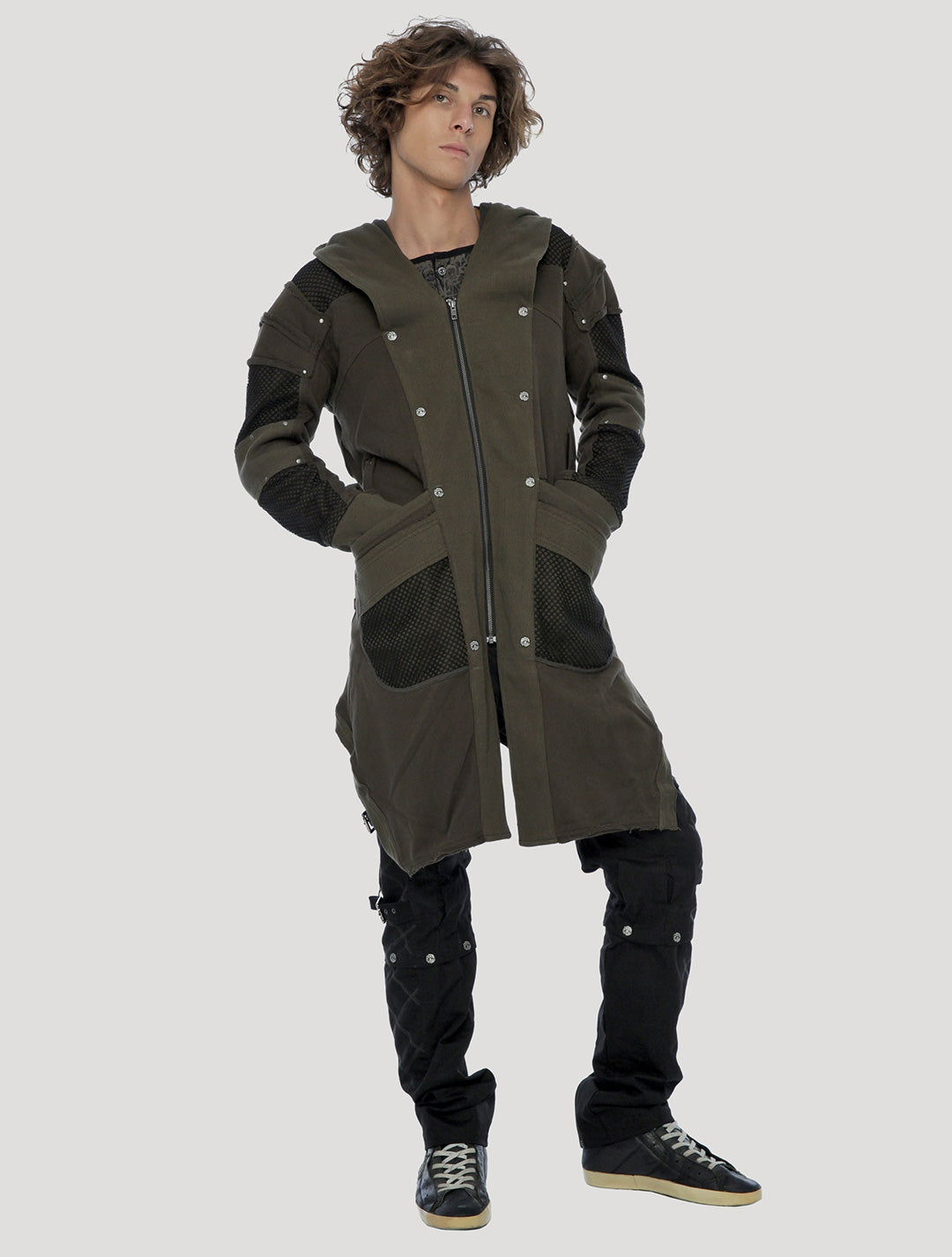 Neo Steamed Hoodie Coat - Psylo Fashion