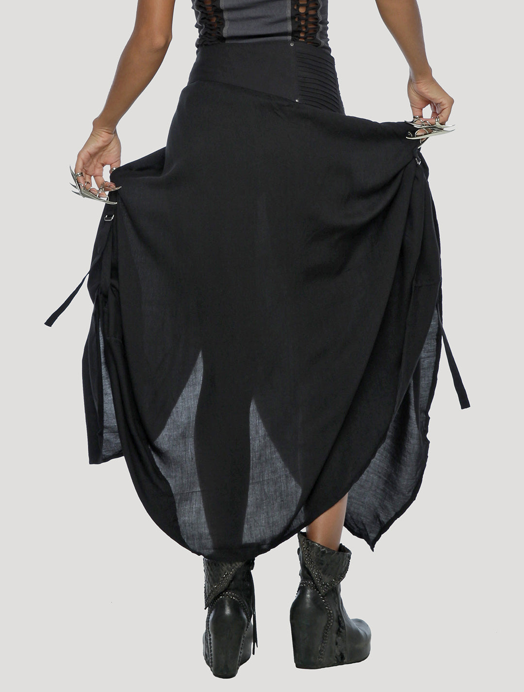 Nana Wrap Long Skirt - Psylo Fashion