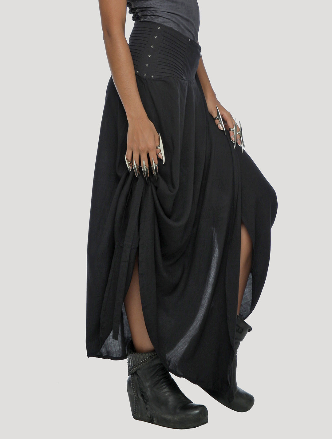 Nana Wrap Long Skirt - Psylo Fashion