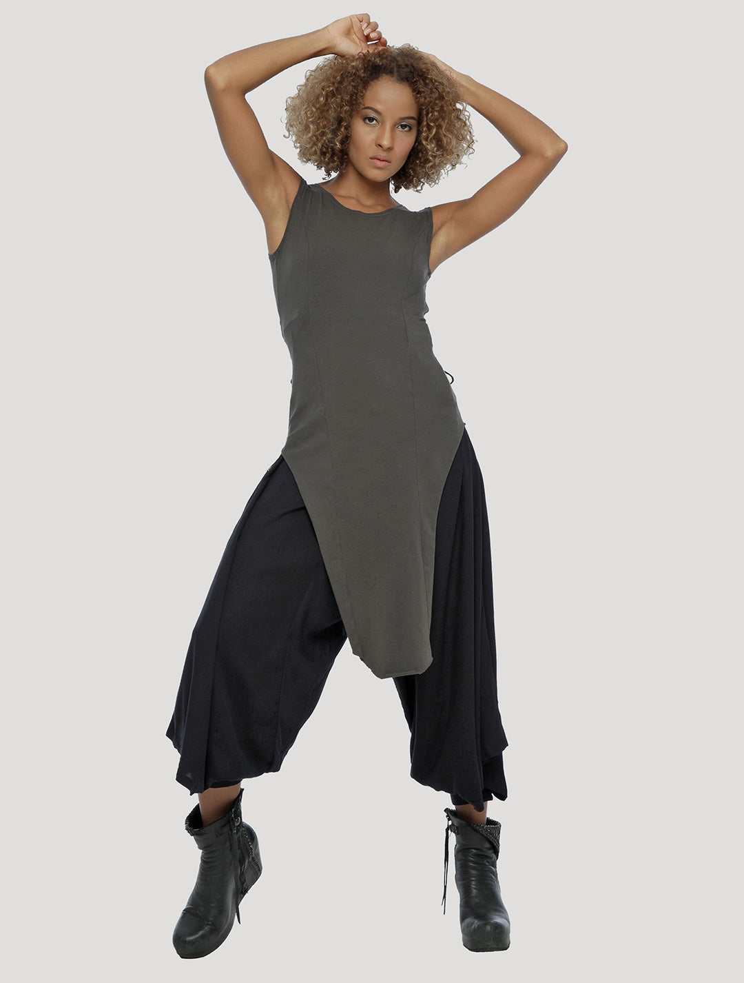 Olmac Sleeveless Tunic - Psylo Fashion