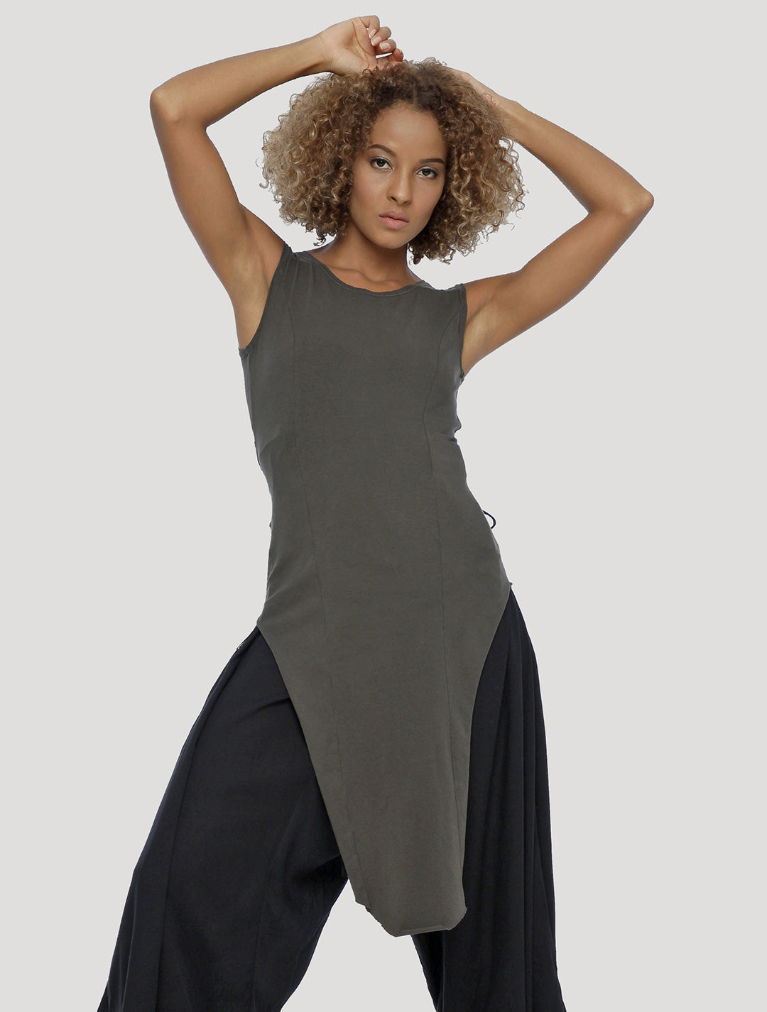 Olmac Sleeveless Tunic - Psylo Fashion