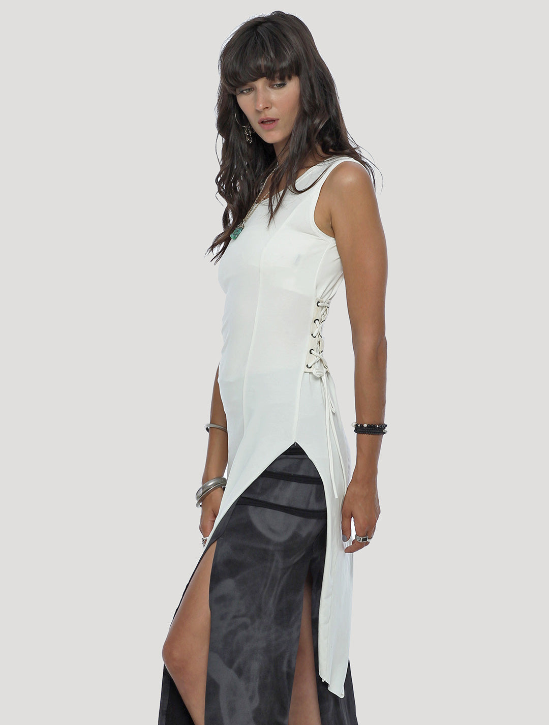 Olmac Sleeveless Tunic - Psylo Fashion