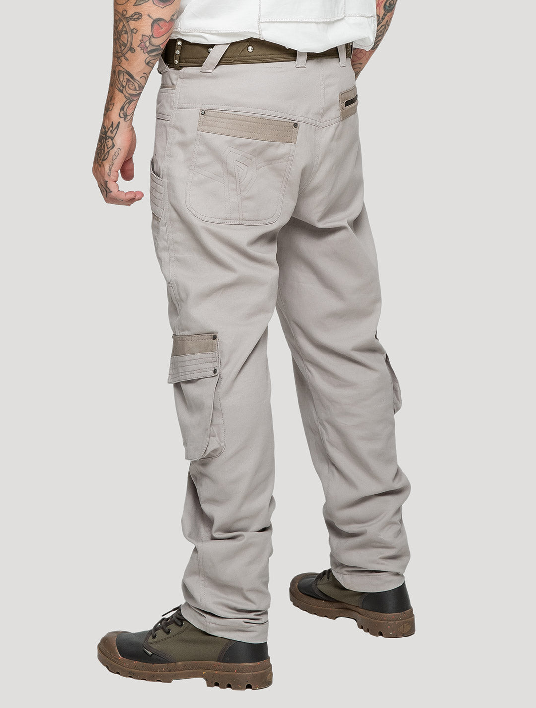 "Ornament Rmx" Cargo Pants - Psylo Fashion