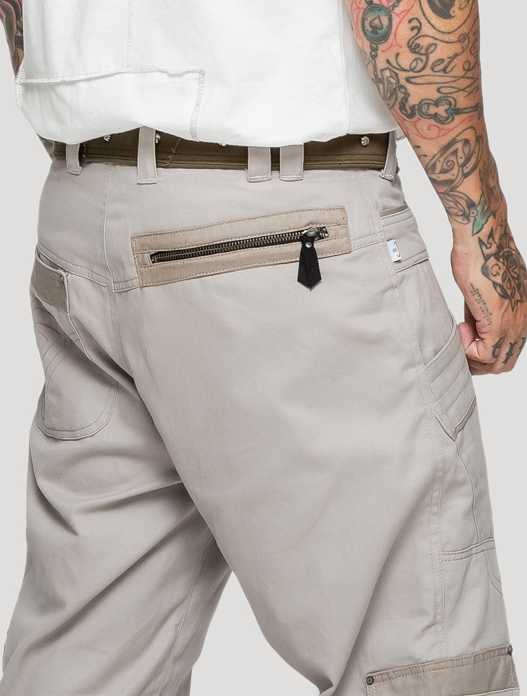 "Ornament Rmx" Cargo Pants - Psylo Fashion