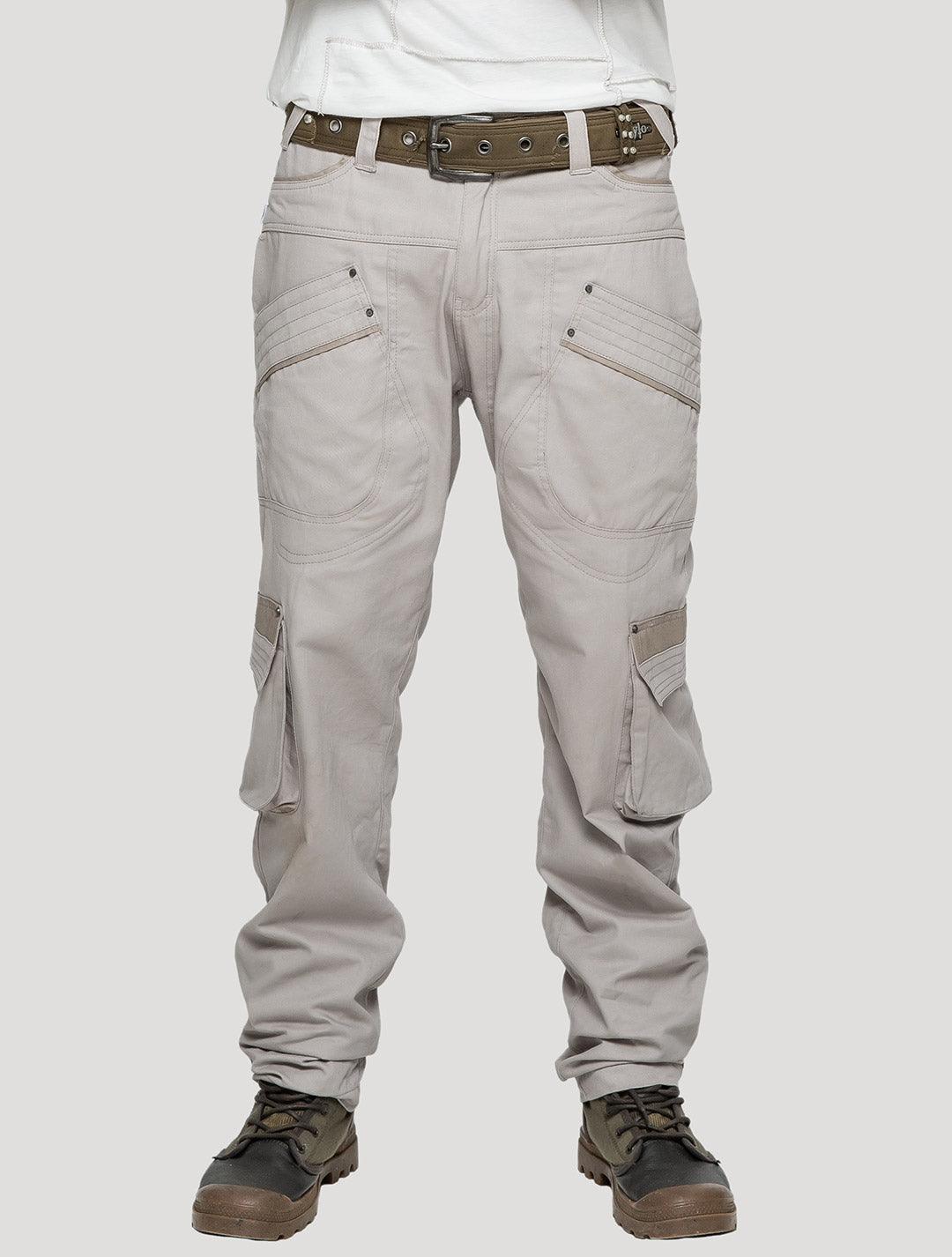 "Ornament Rmx" Cargo Pants - Psylo Fashion