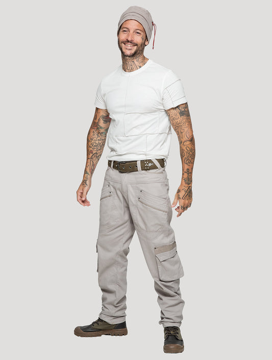 "Ornament Rmx" Cargo Pants - Psylo Fashion