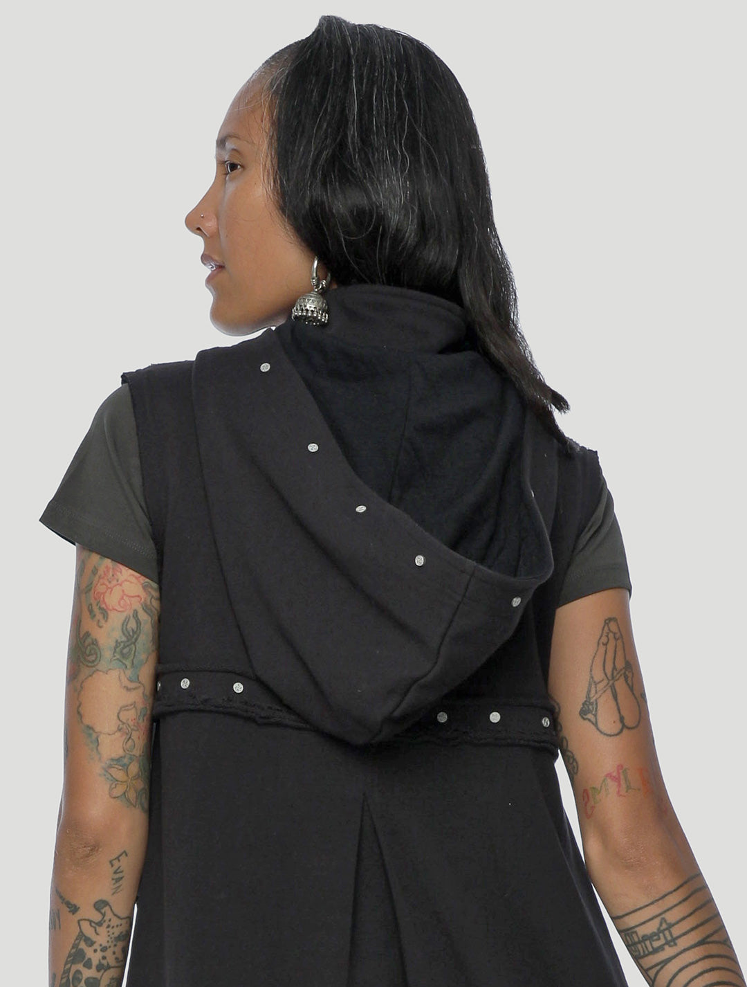 Pro Cropped Hoodie Vest - Psylo Fashion