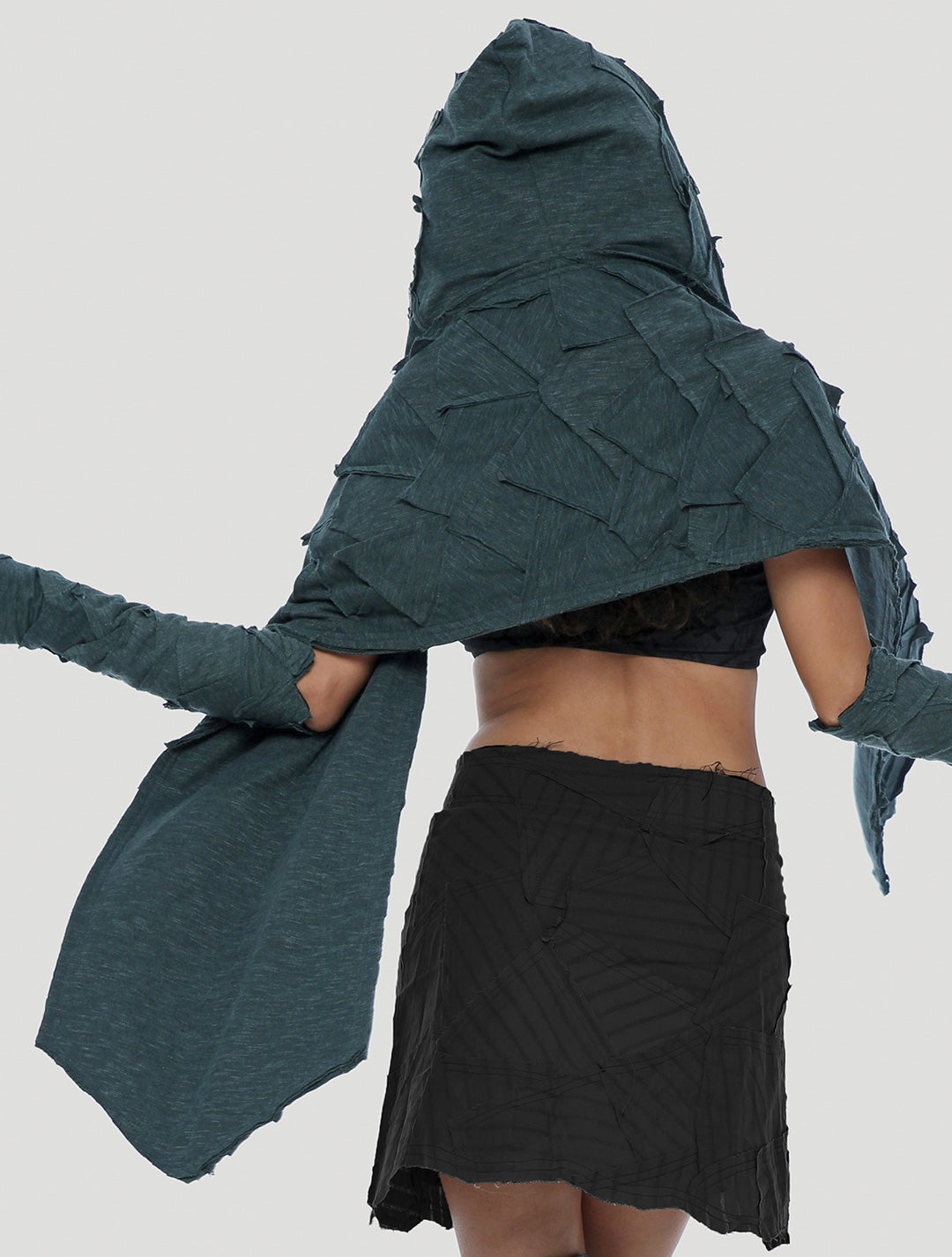 Tosca Pecoa Hooded Scarf - Psylo Fashion