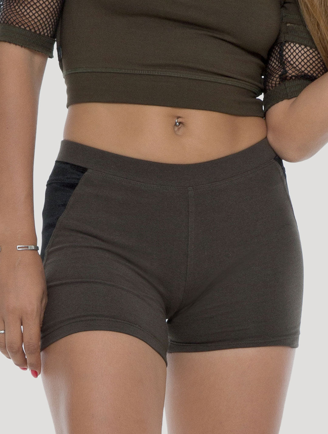 Pyramid Mini Shorts - Psylo Fashion