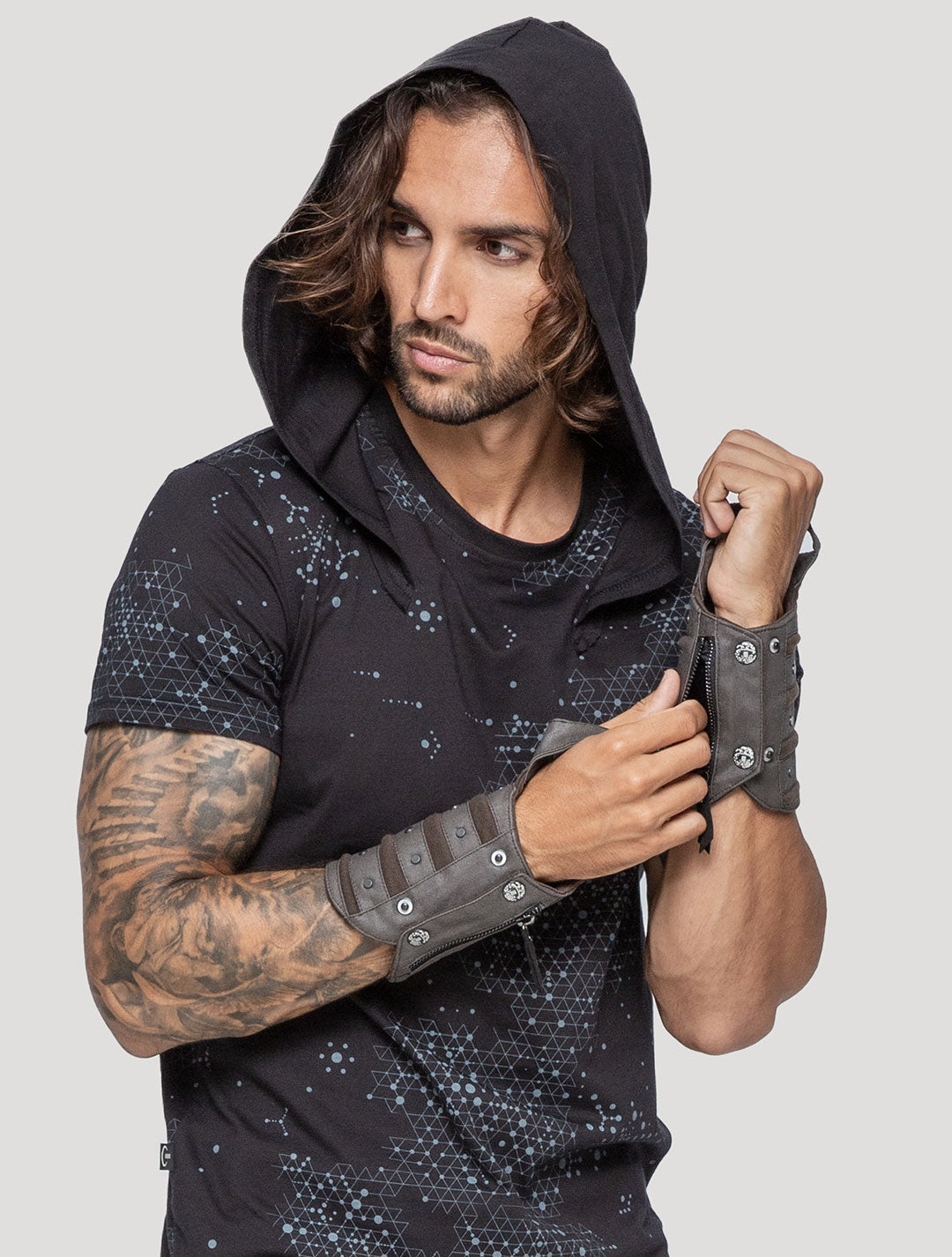 Olive green 'Pocket' 100% Cotton Armband - Psylo Fashion