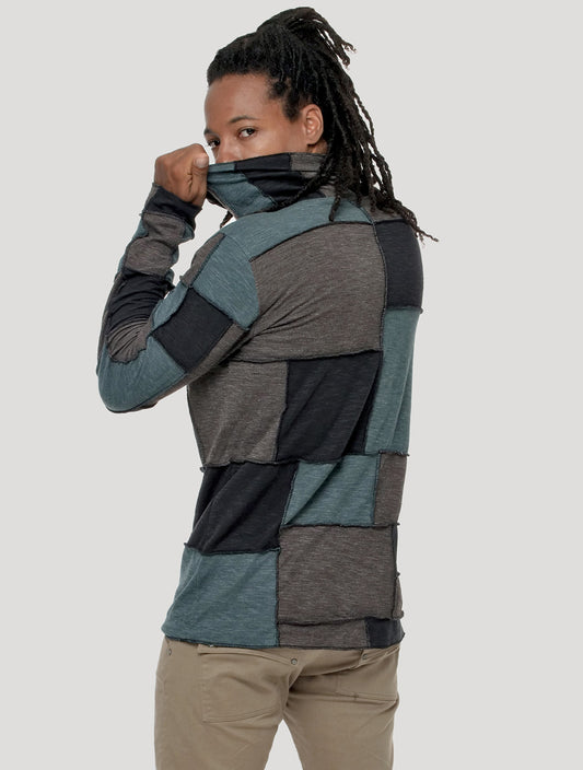 Patchwork Jumper - Psylo Fashion