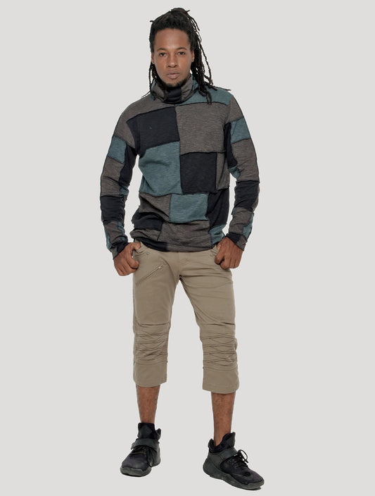 Patchwork Jumper - Psylo Fashion