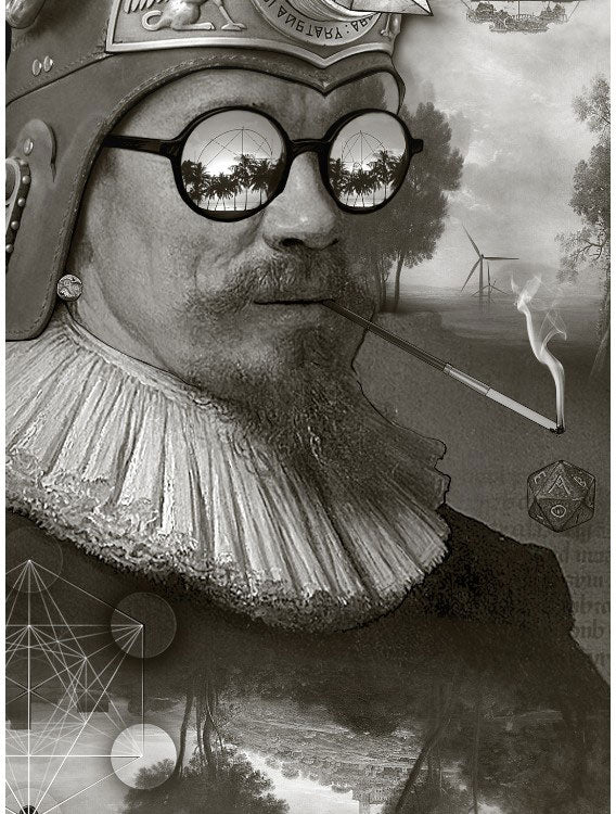 Nostradamus Art Print by PlazmaLab - Psylo Fashion