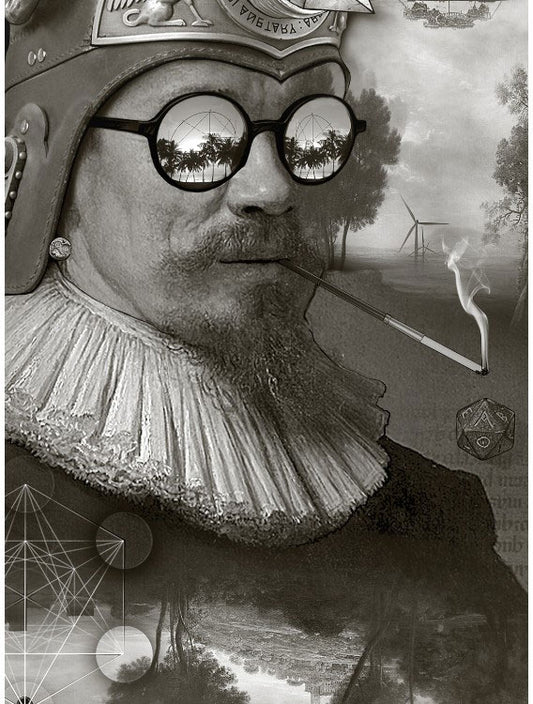 Nostradamus Art Print by PlazmaLab - Psylo Fashion