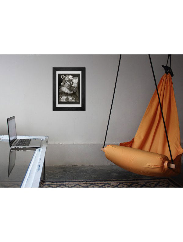 Nostradamus Art Print by PlazmaLab - Psylo Fashion