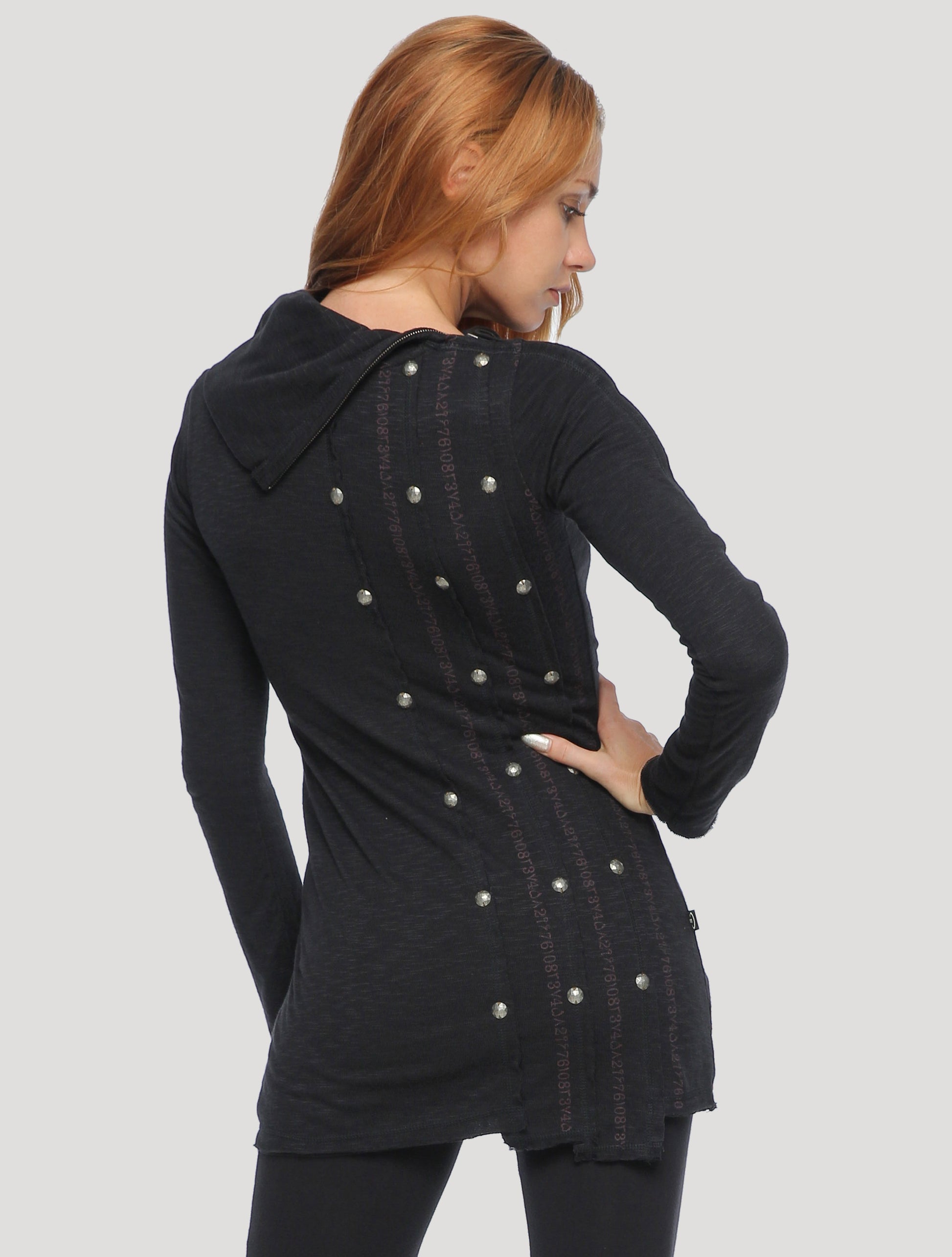 Serial Long Sleeves Dress - Psylo Fashion