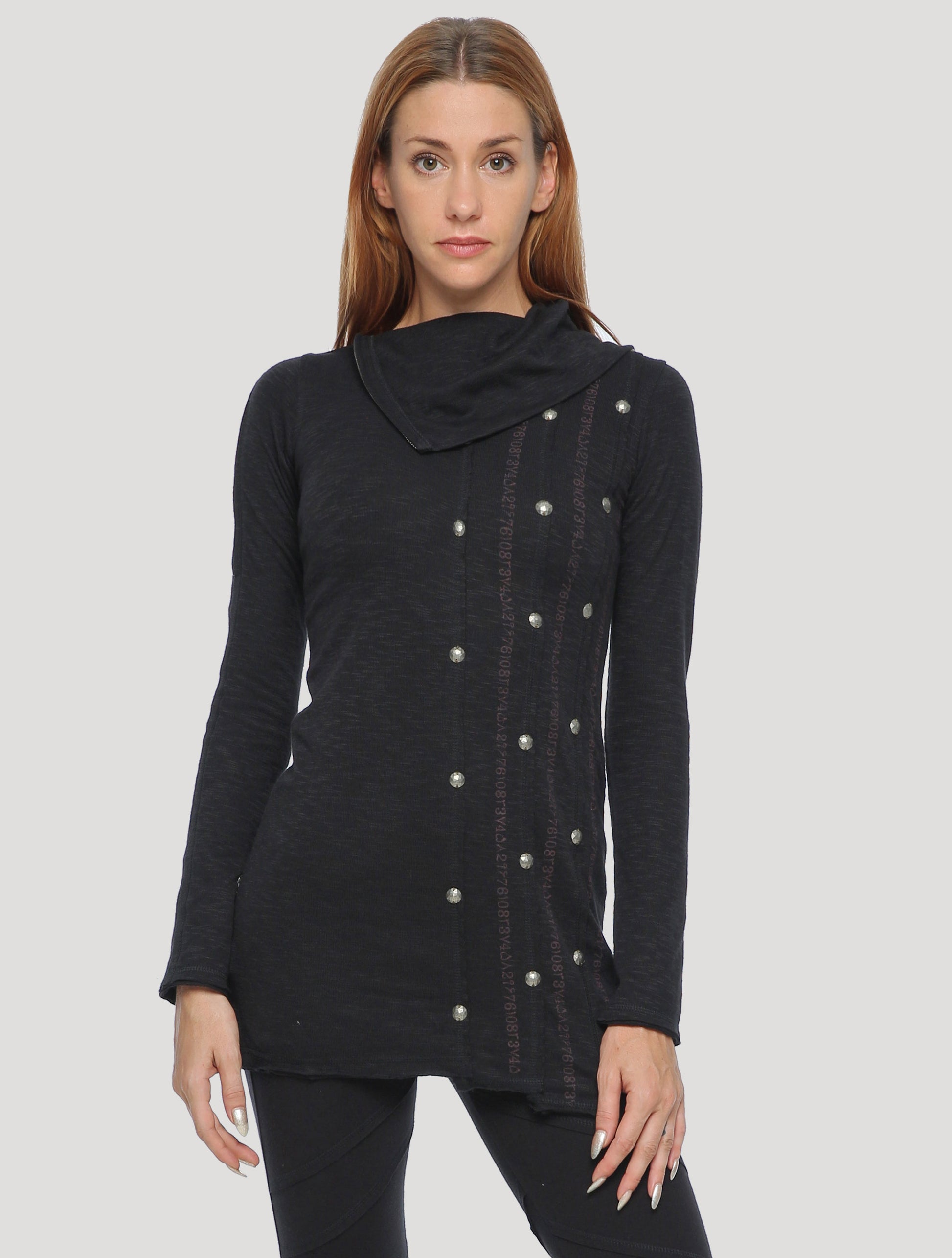 Serial Long Sleeves Dress - Psylo Fashion