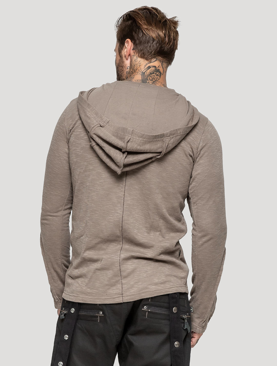 Cement Slit Hoodie Jumper - Psylo Fashion