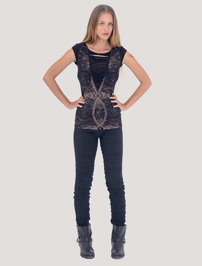 Seminyak Top Short Sleeves - Psylo Fashion