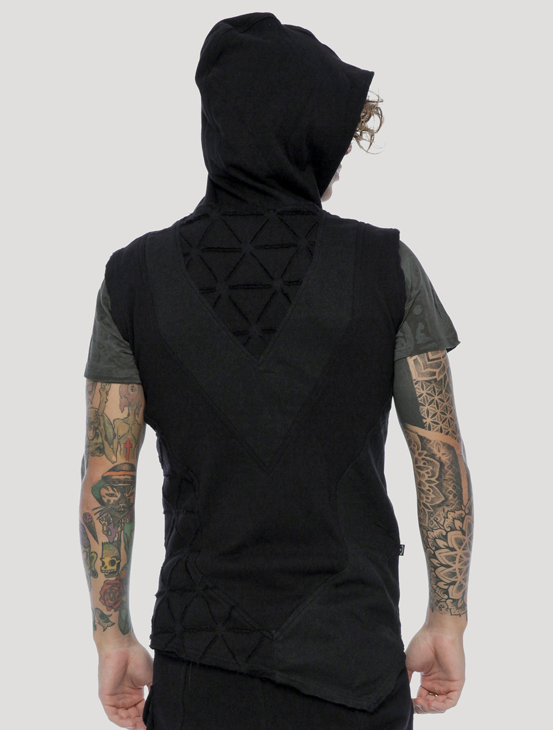 Shinobi Hoodie Vest - Psylo Fashion