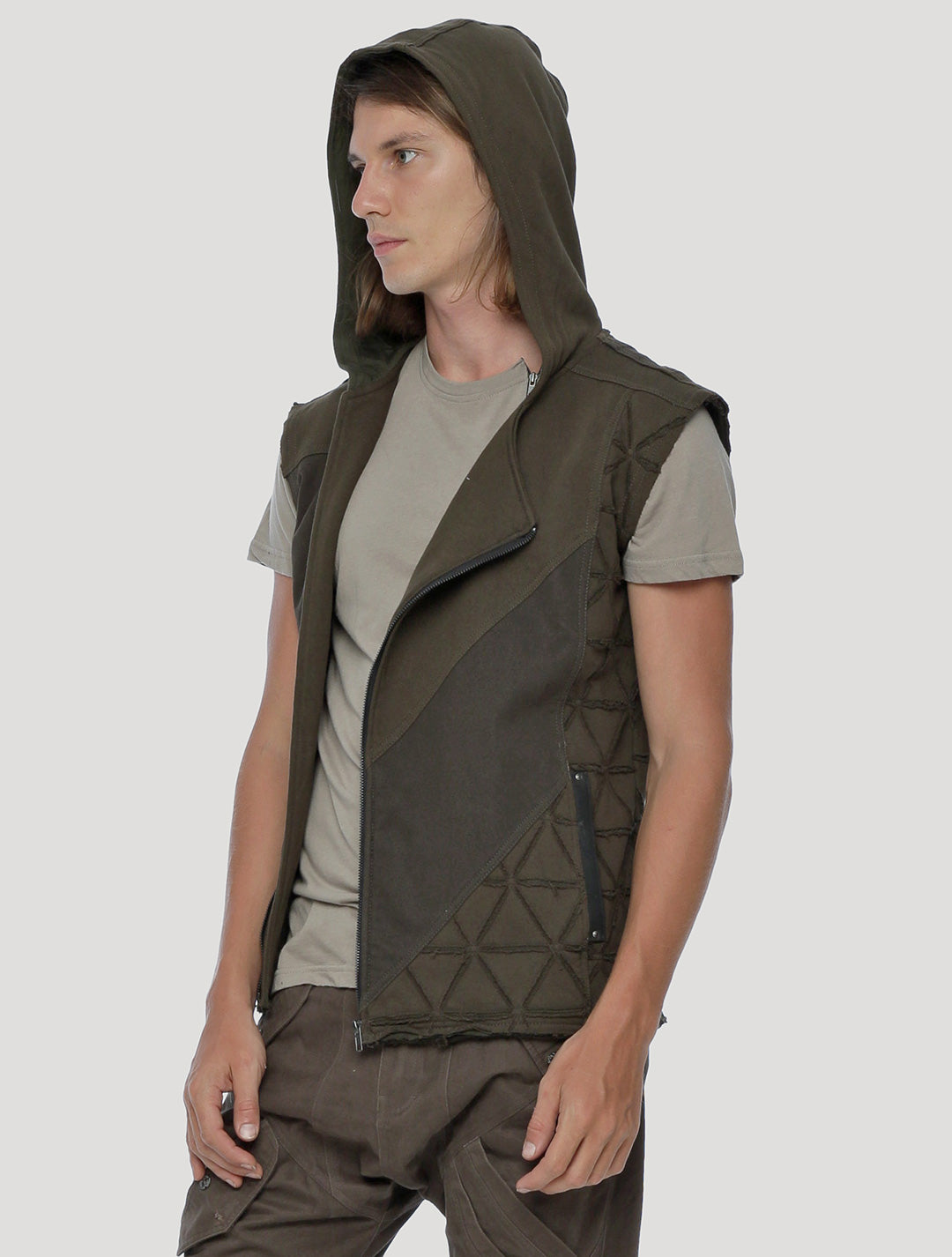 Shinobi Hoodie Vest - Psylo Fashion