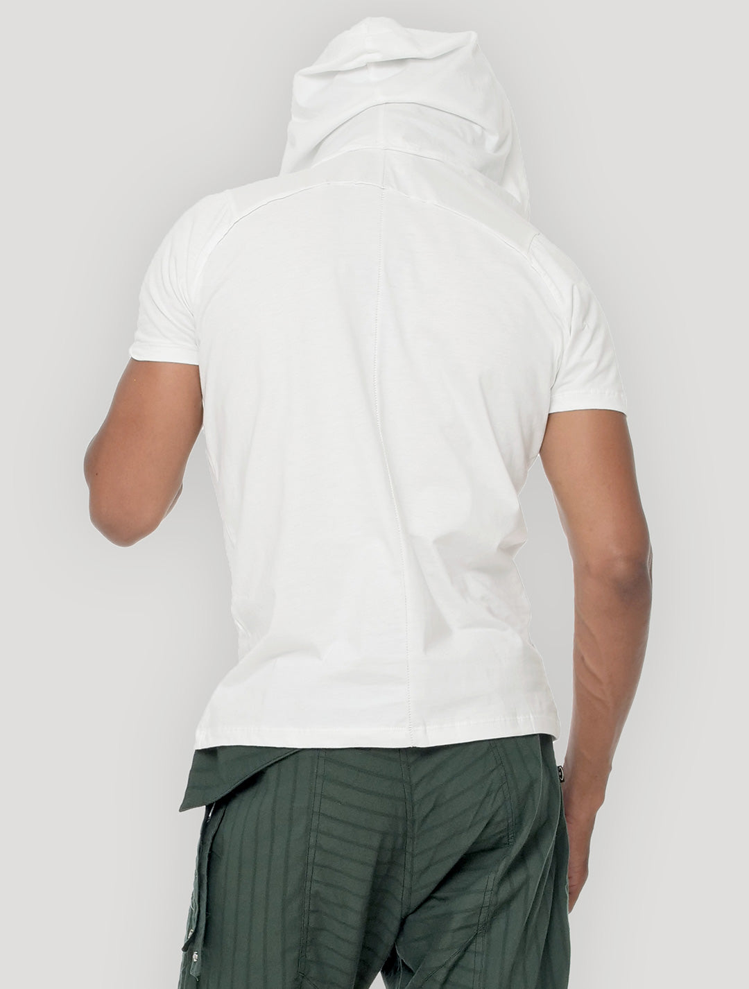 Shelter Short Sleeves Hoodie Tee - Psylo Fashion