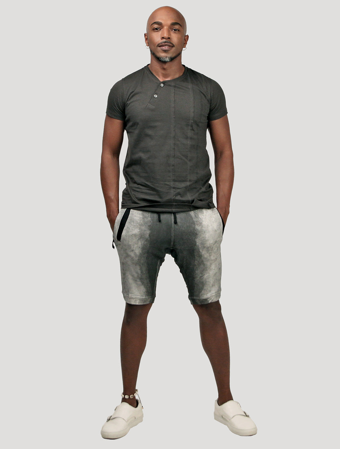 Serial Asymmetric T Shirt - Psylo Fashion