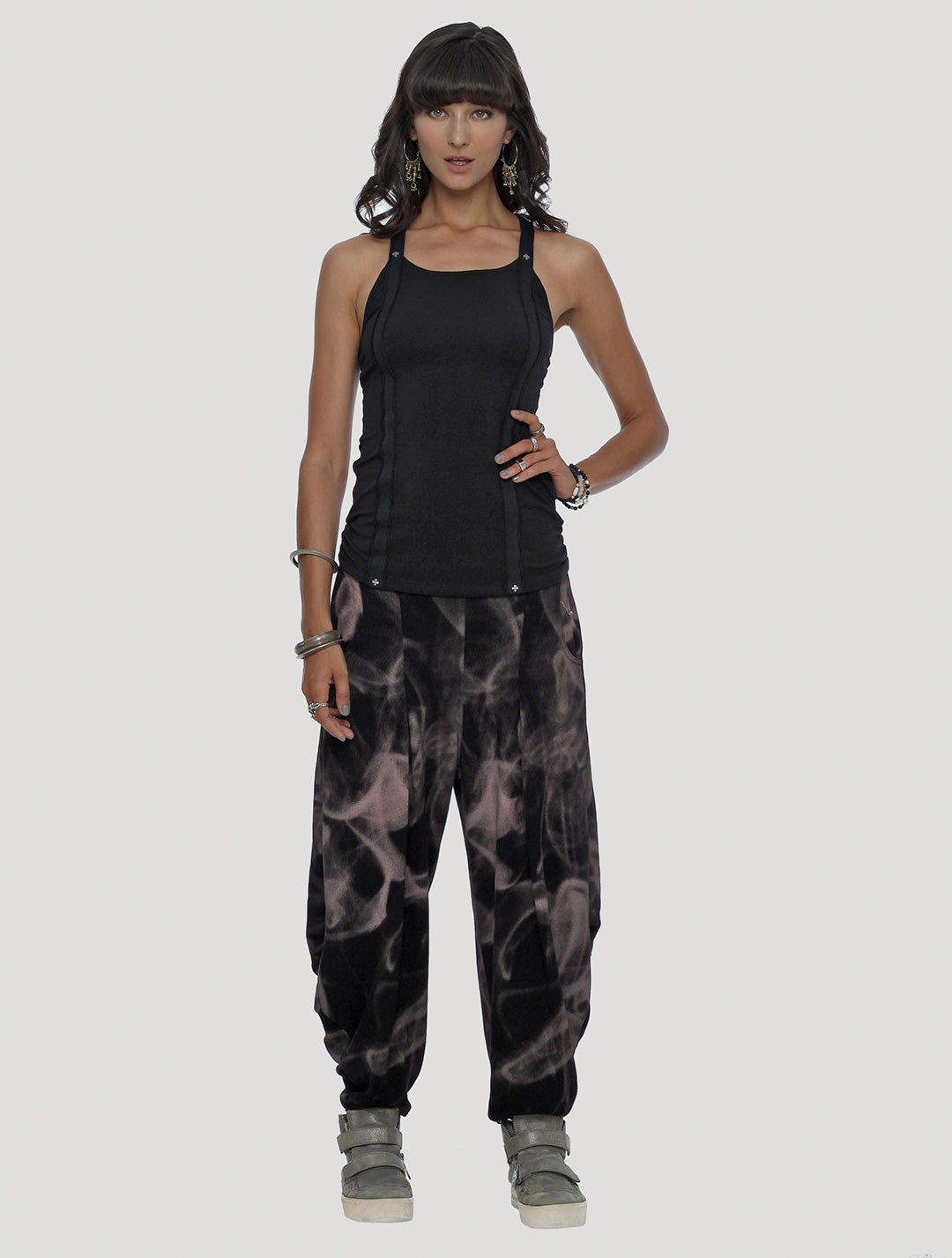 Straps Rmx Top - Psylo Fashion