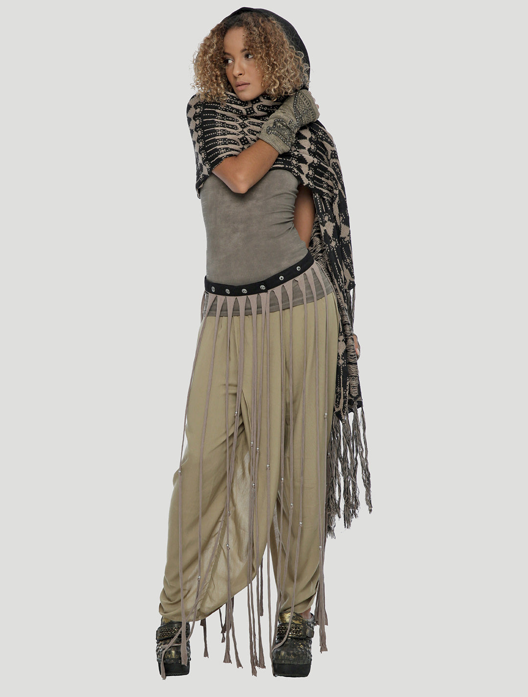 Splice Fringe Belt - Psylo Fashion