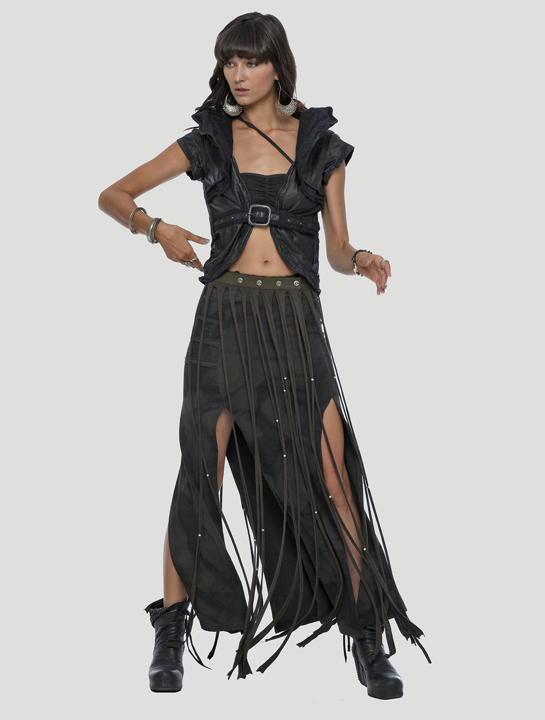 Splice Fringe Belt - Psylo Fashion