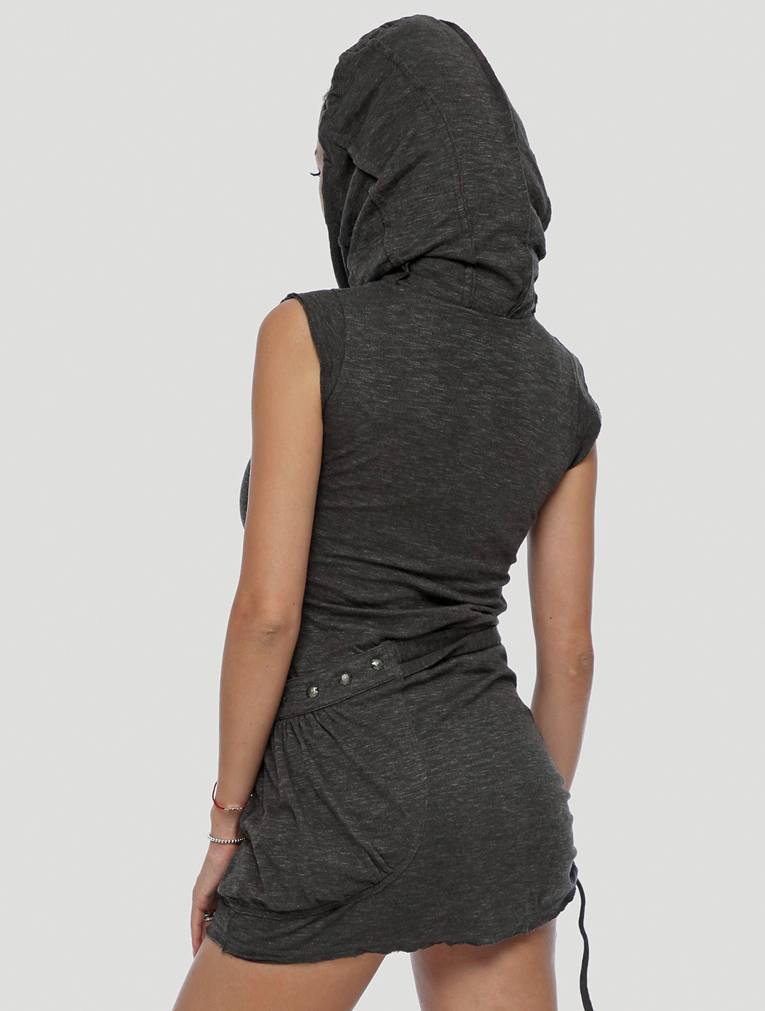 Soba Sleeveless Turtleneck Dress - Psylo Fashion
