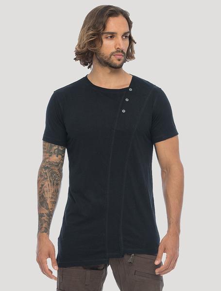 Slanted Rmx Short Sleeves Tee - Psylo Fashion